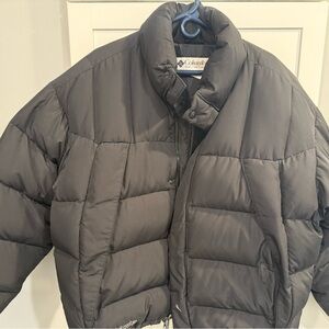 Columbia Men's Black Down Jacket